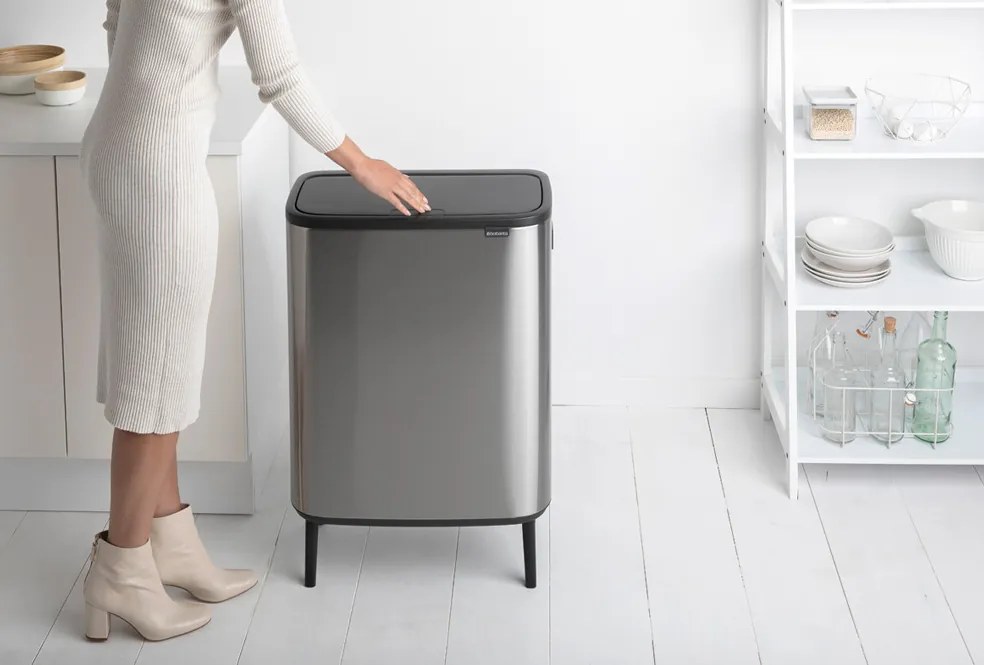 Brabantia BO Touch Bin 60L HI matná oceľ otiskuvzdorná