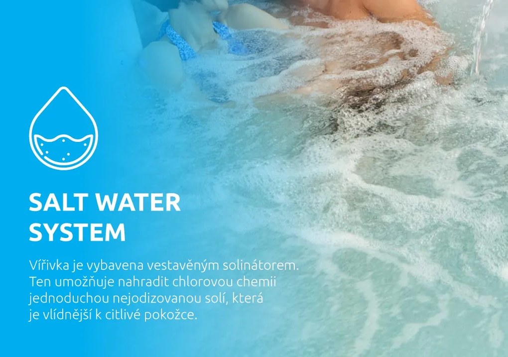 Intex | Vírivý bazén Pure Spa - Jet & Bubble Deluxe HWS 6 | 11400256