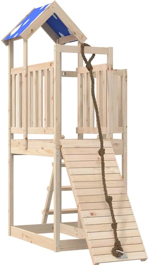 vidaXL Vonkajšia súprava na hranie masívna borovica