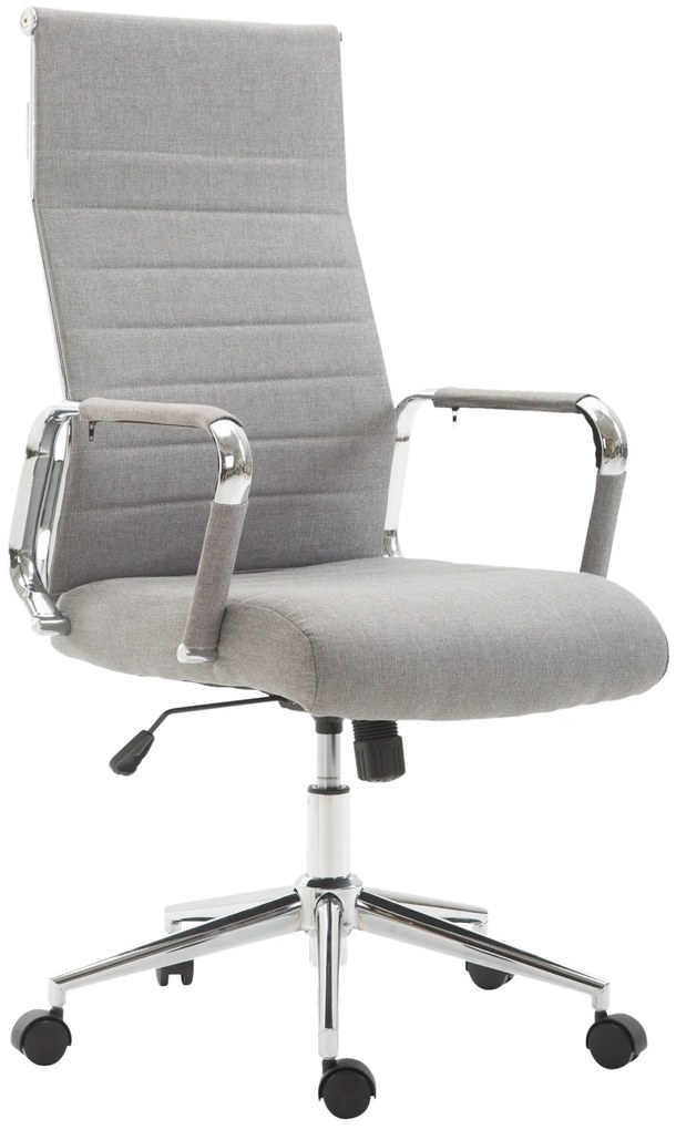 Kancelárska stolička Kolumbus - látka - Sivá