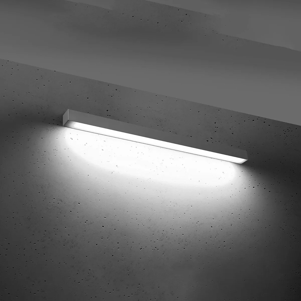 Nástenné LED svietidlo Pinne 90, 1x LED 25w, 3000k, s