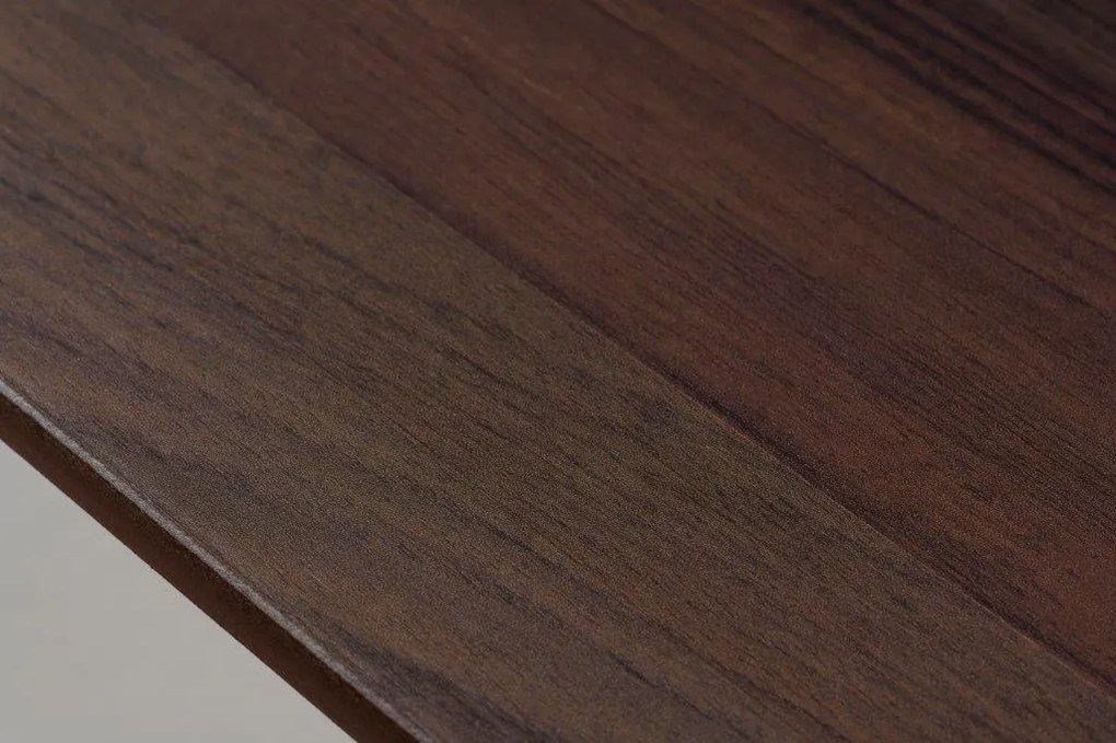 Záhradný stôl Keter Porto 200 walnut black steel