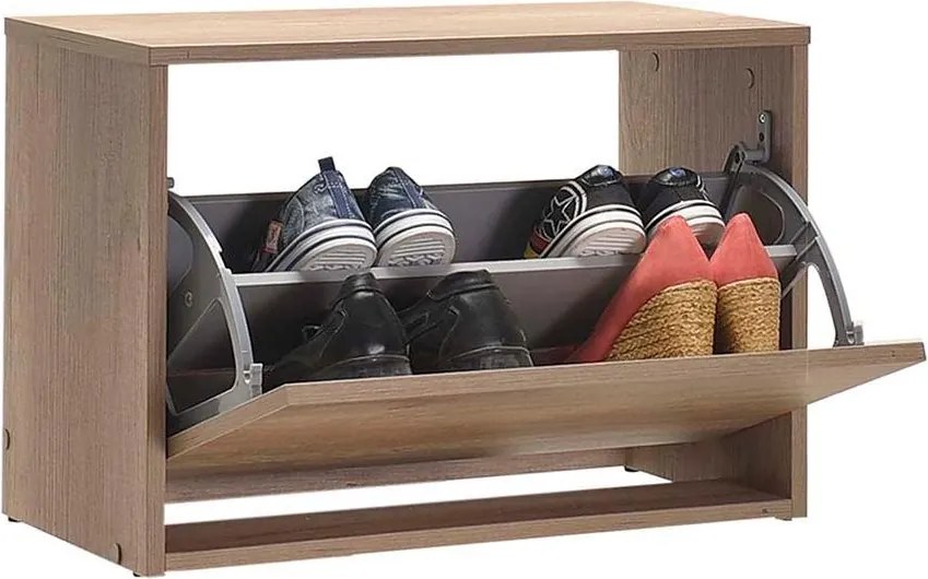 Botník (skrinka na topánky) Tosina 1 (orech svetlý). Akcia -13%. Vlastná spoľahlivá doprava až k Vám domov. 1094532