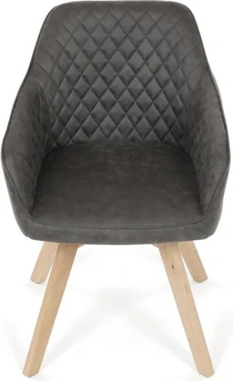 Jedálenská stolička čierna DCH-435 BK3
