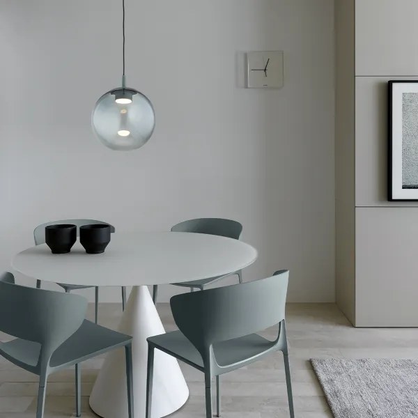 Argon 8830 - Luster na lanku SACRAMENTO 1xGX53/8W/230V zelená/dymová