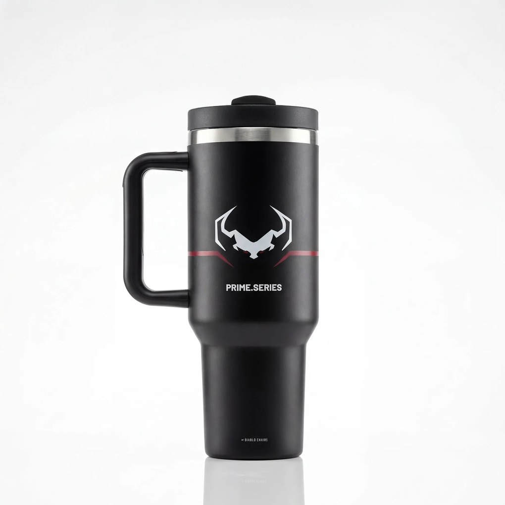 Termohrnček s uchom čierny Diablo Burned Black