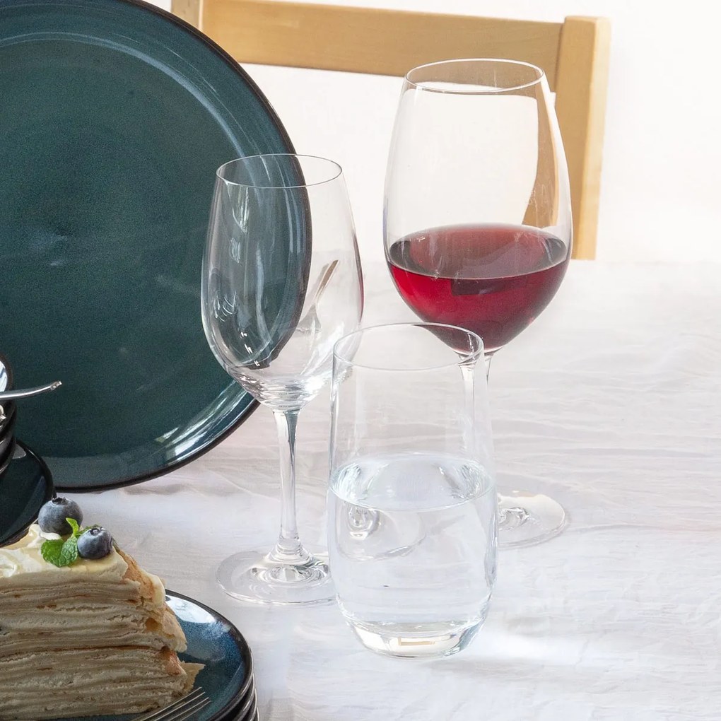 Štartovací set pohárov do domácnosti 18 ks - BENU BASIC PREMIUM Glas Lunasol - 322042