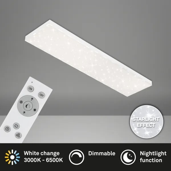 Brilo - LED Stmievateľné stropné svietidlo STARRY SKY LED/24W/230V 3000-6500K + DO