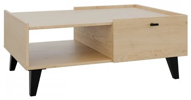 Moderný konferenčný stolík Cleurion 1SZ, Farby: dub cremona