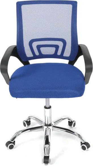 Detská otočná stolička modrá KA-L103 BLUE