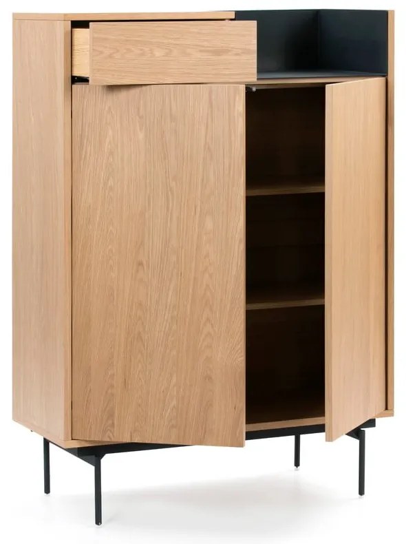 Svetlá hnedo-modrá skrinka Teulat Valley