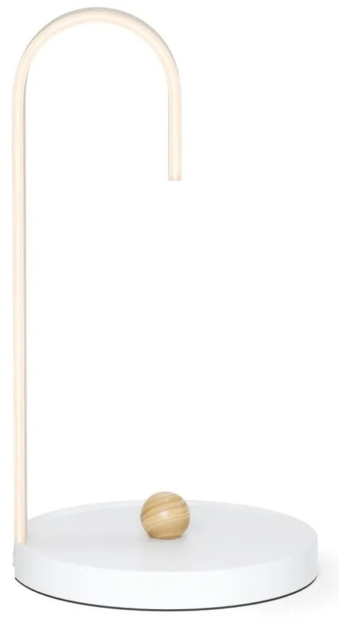 Biely drevený stojan na papierové utierky ø 17 cm Bellwood – Umbra