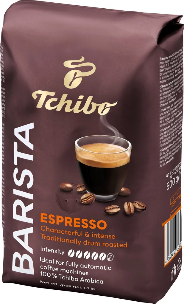 BARISTA Espresso - zrnková káva, 500 g