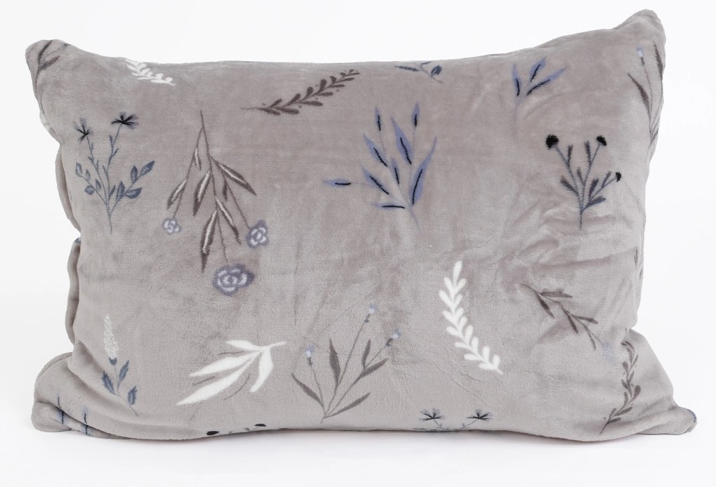 Obliečka na vankúš mikroplyš Exclusive 50 × 70 cm - Chloe šedé