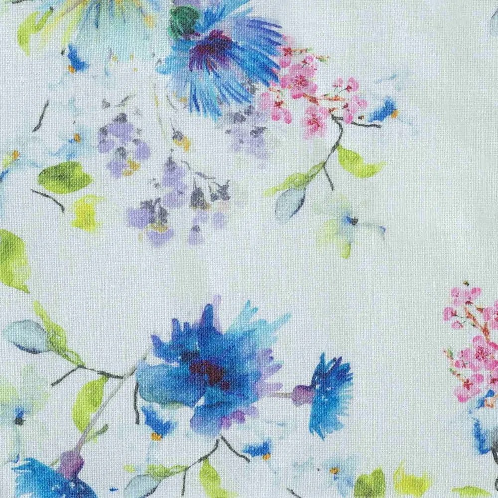 Ľanový behúň na stôl 40x200 cm White Flowers – Linen Tales