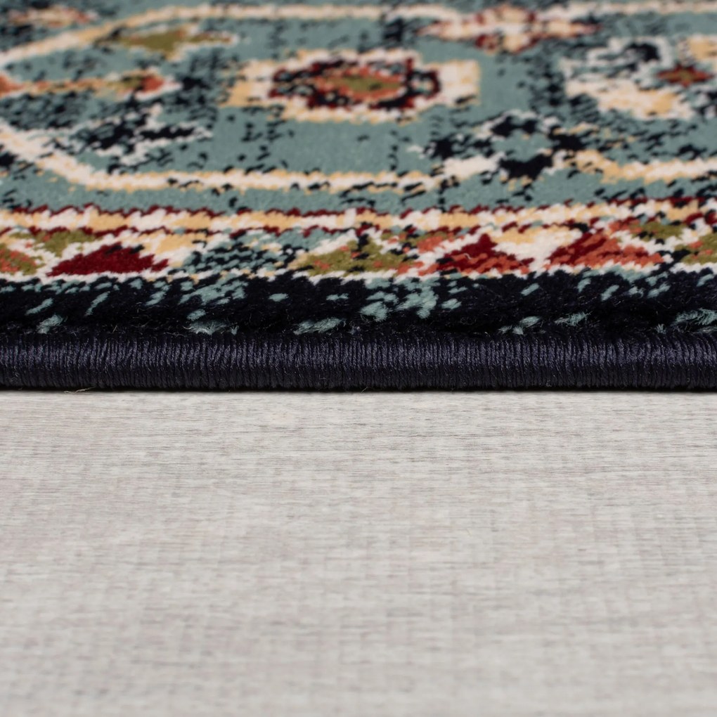 Flair Rugs, Kusový koberec Sincerity Royale Gillingham Blue, 200x290, modrá, obývacia izba