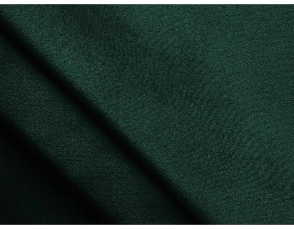 Tmavozelená boxspring posteľ s úložným priestorom 140x200 cm Mikana – Makamii