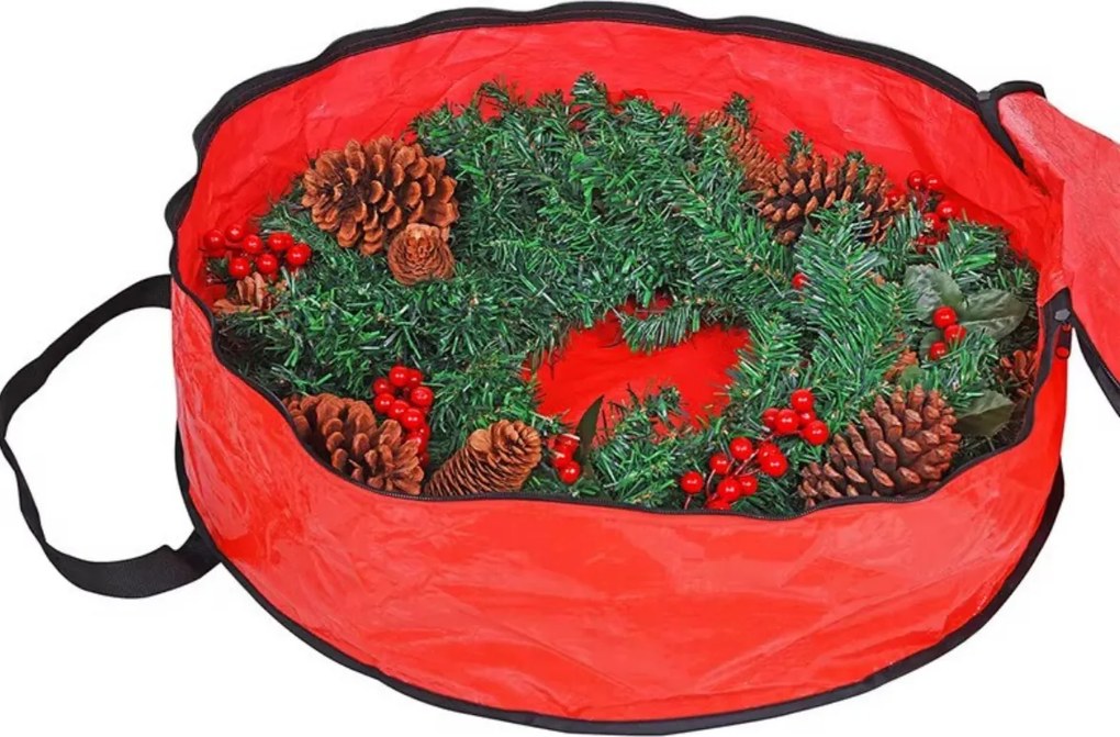 usporadejto.cz Úložný vak, organizér, obal na veniec - XXL, priemer 90 x 20 cm