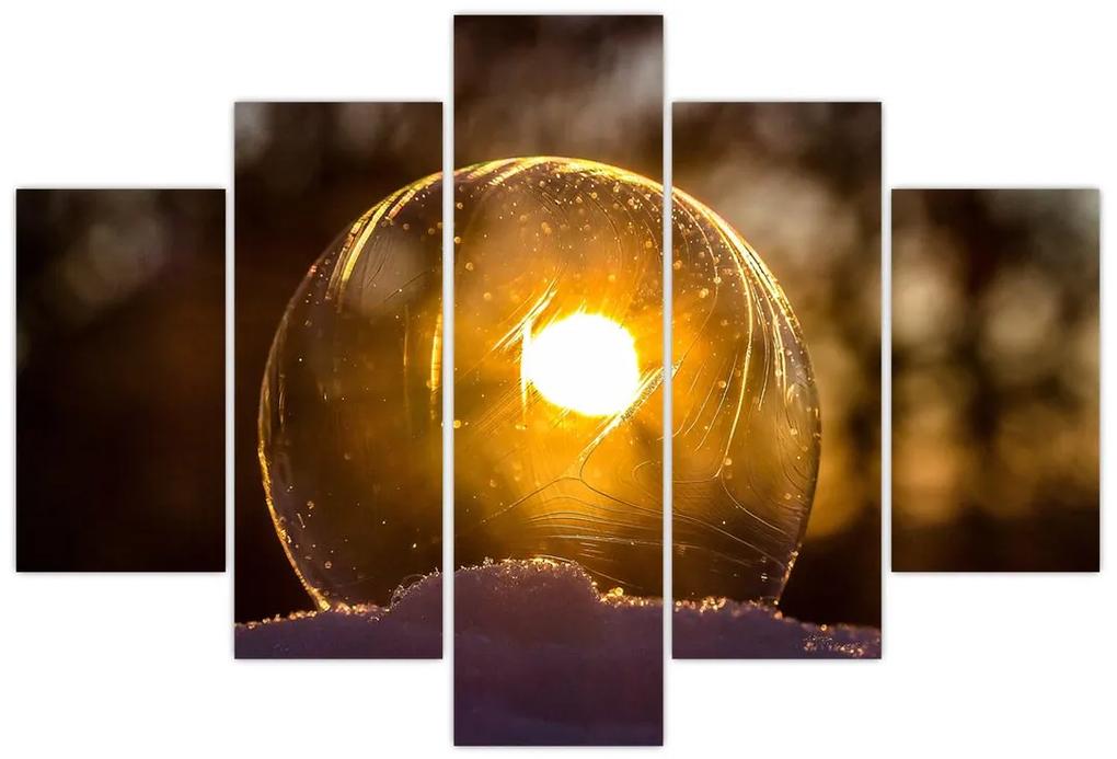 Obraz - Priehľadná bublina (150x105 cm)