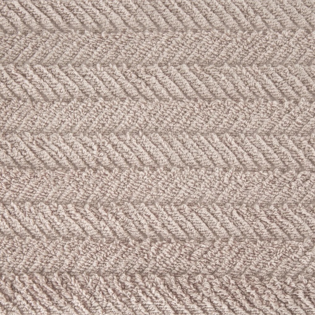 BAVLNENÝ UTERÁK ETNO SADA 6KS 50X90 CM BÉŽOVÁ