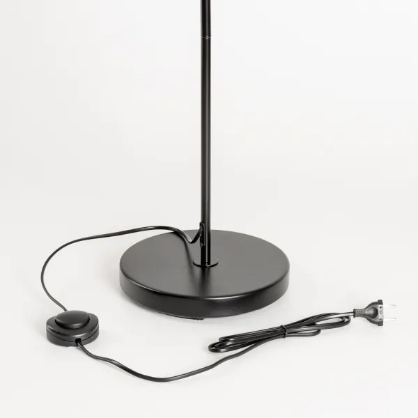 Brilagi - LED stojacia lampa CERIA 1xE27/40W/230V pr. 45 cm béžová/čierna