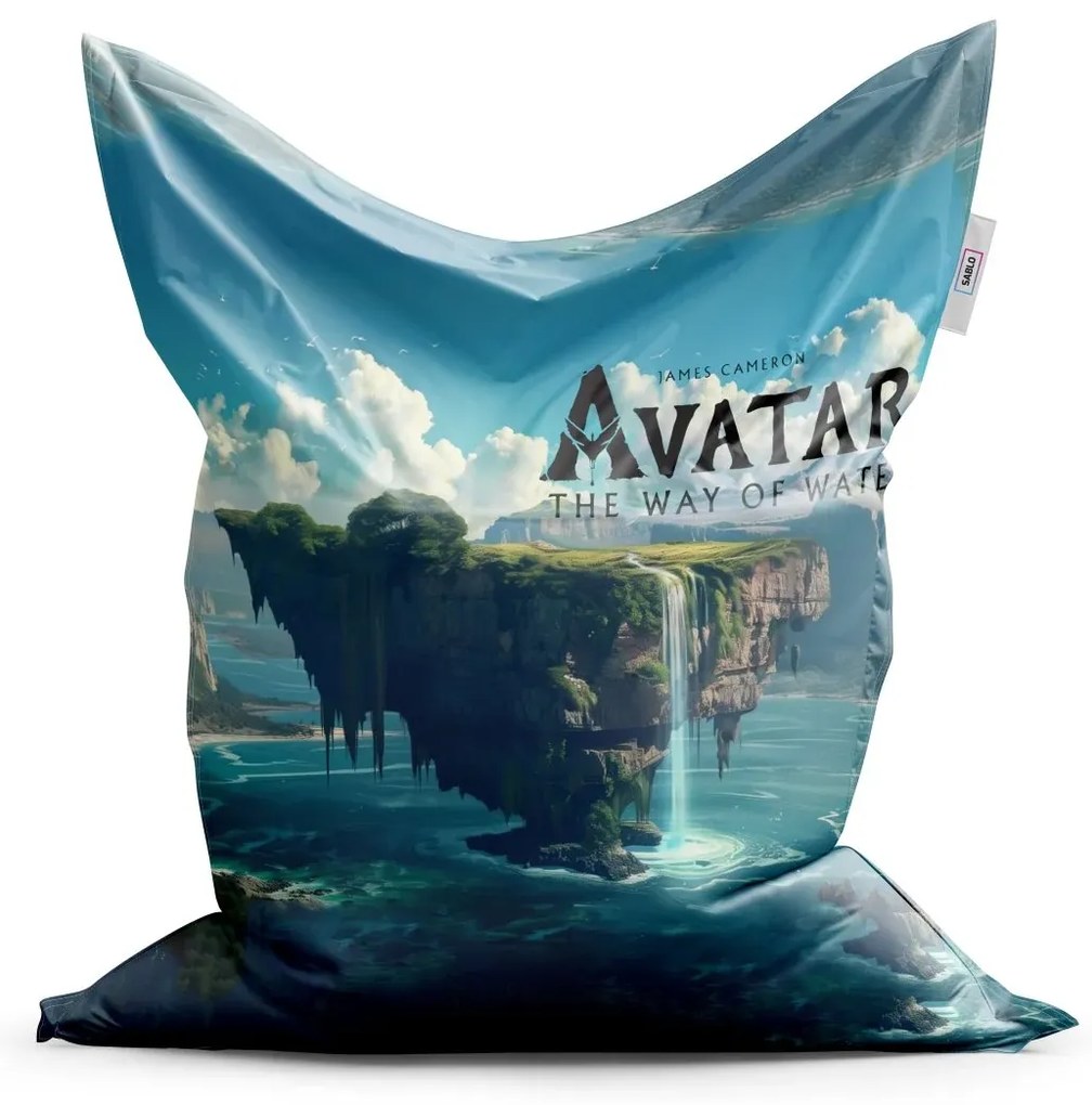 Sablio Sedací vak Avatar The Way of Water Plávajúci ostrov - 200x140 cm