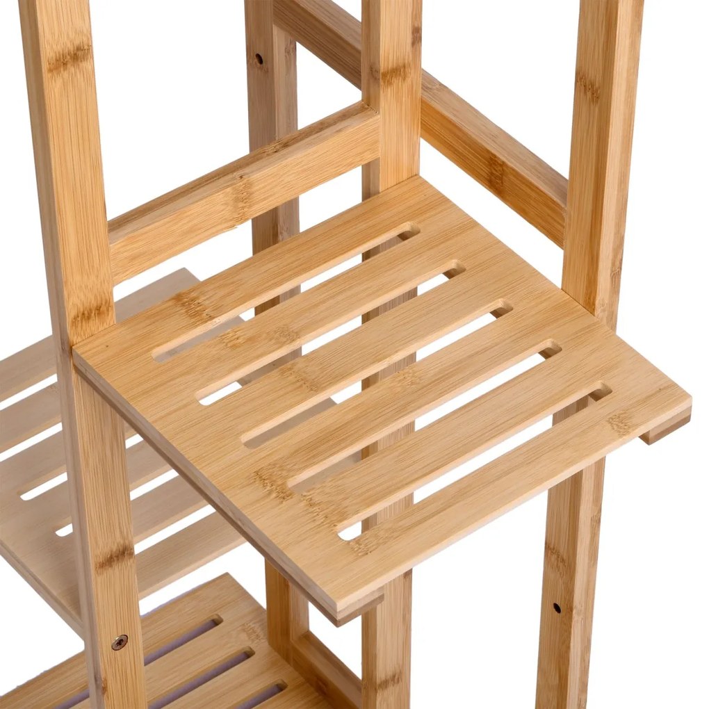 Bambusový stojan na kvety GUTREN hnedý