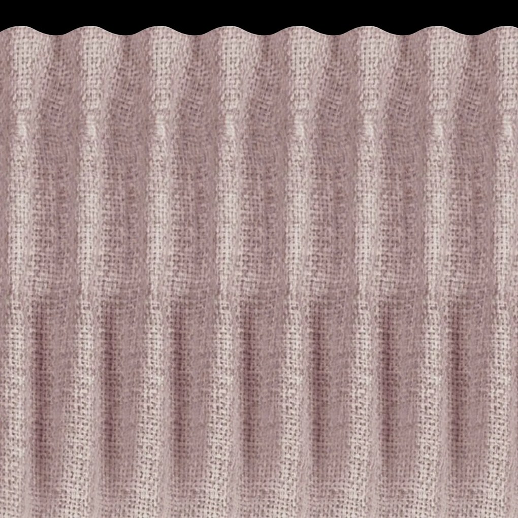 ZÁVES NA PÁSKE JULA2 140X270 CM PUDROVÁ