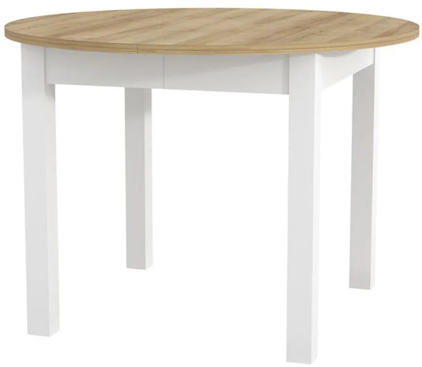 Skladací stôl Indus 02 105/240x105cm dub riviera/biela