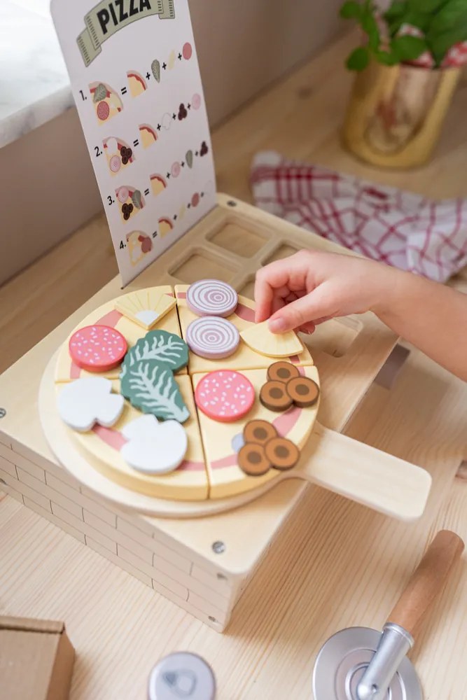 Drevená pec na pizzu pre deti – Jabadabado