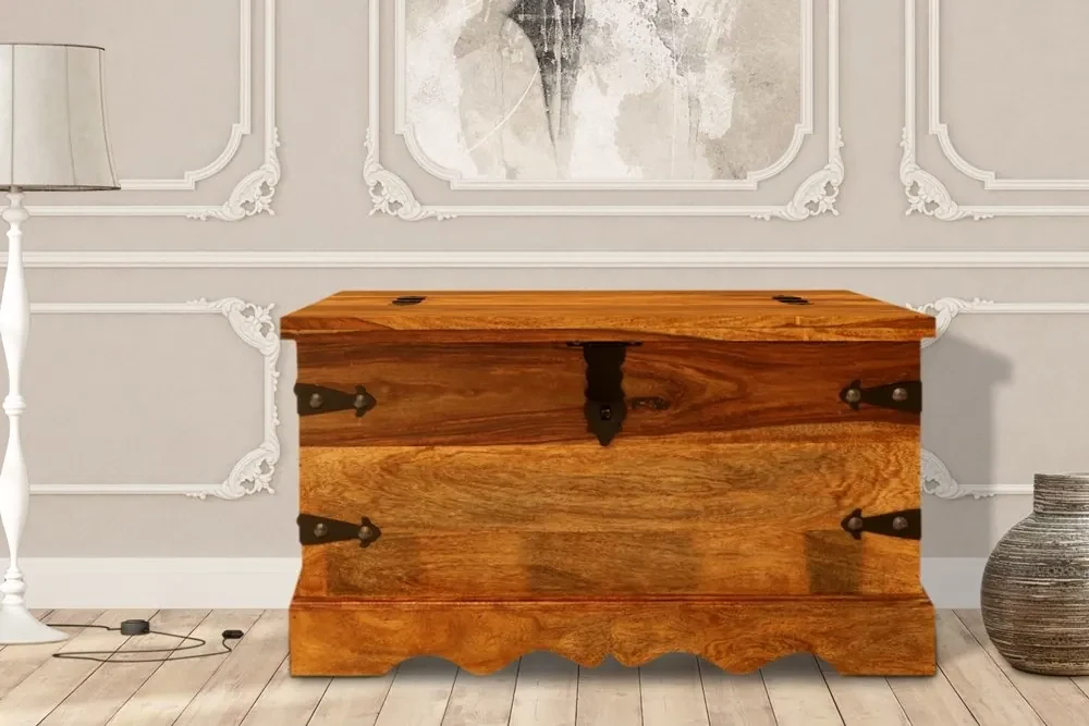 furniture-nabytek.cz - Truhla s úložným priestorom 80x45x80 z masívu palisander