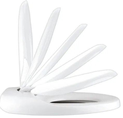 WENKO 110003100-WC sedadlo 35,5x38 cm biela