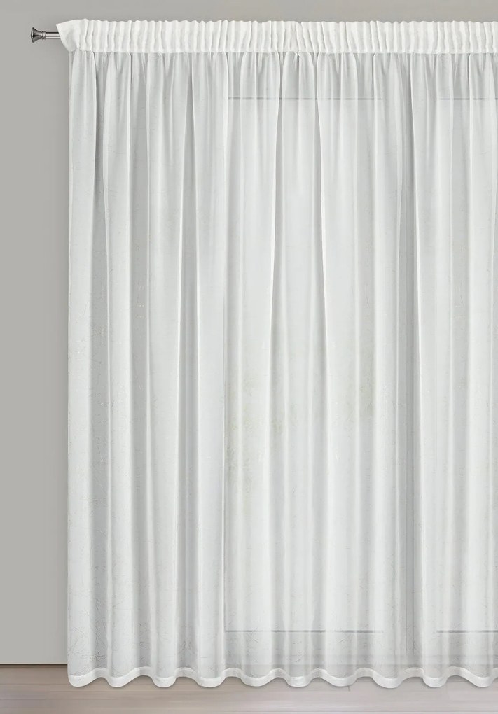 ZÁCLONA NA PÁSKE HERA 300X270 CM VZOROVANÁ