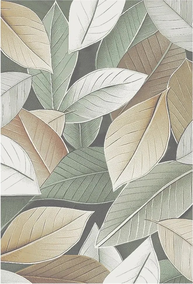 BE Koberec Smart Home 2550 Green – zelený obdĺžnikový Rozmer: 80x150 cm