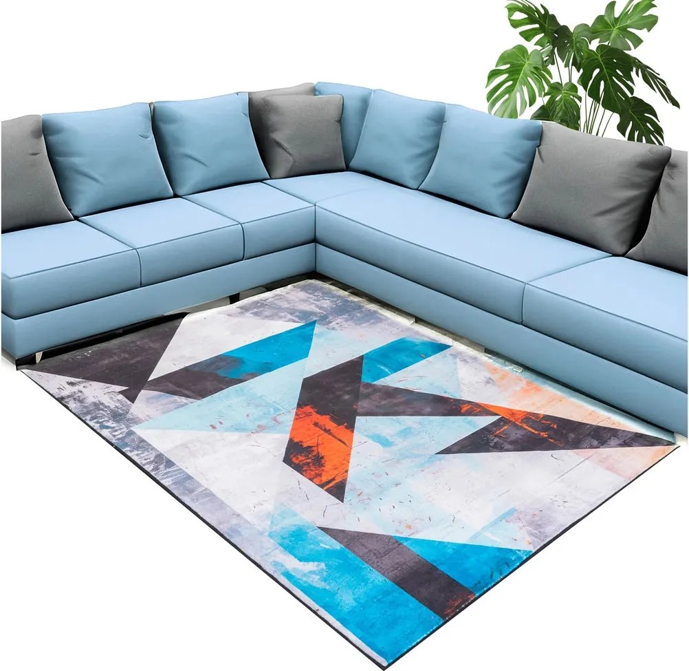 Koberec Novia – abstraktný geometrický vzor, obdĺžnik Rozmer: 140x200 cm