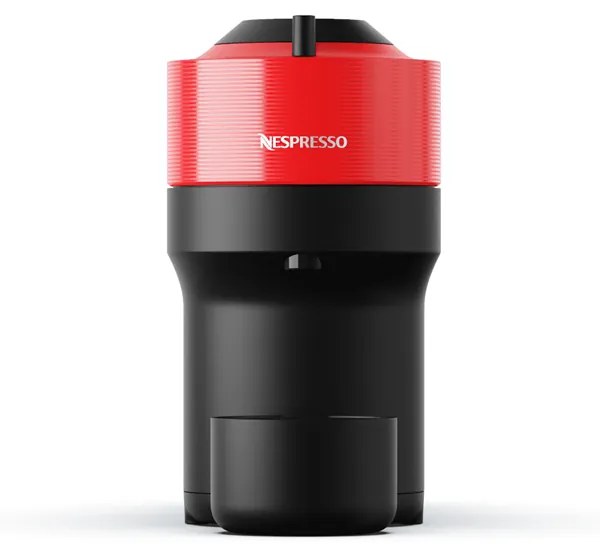 Kapsulový kávovar Krups Nespresso Vertuo Pop XN920510 červený (použité)