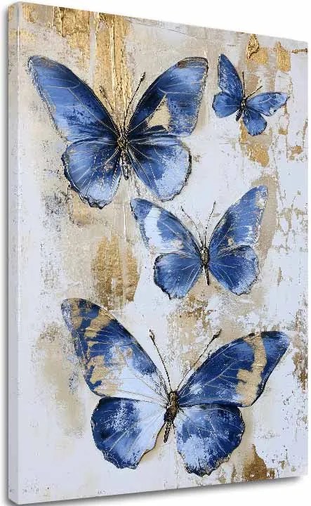 Obraz motýľov Nebeský šepot - 100% originál domaľovaný akrylom
