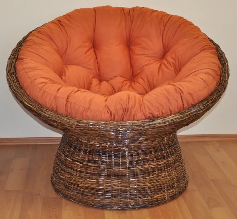 ratanový papasan Croco 110cm