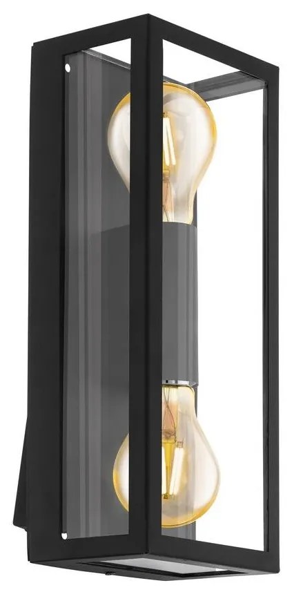 Eglo 98273 - Vonkajšie nástenné svietidlo ALAMONTE 2xE27/60W/230V IP44