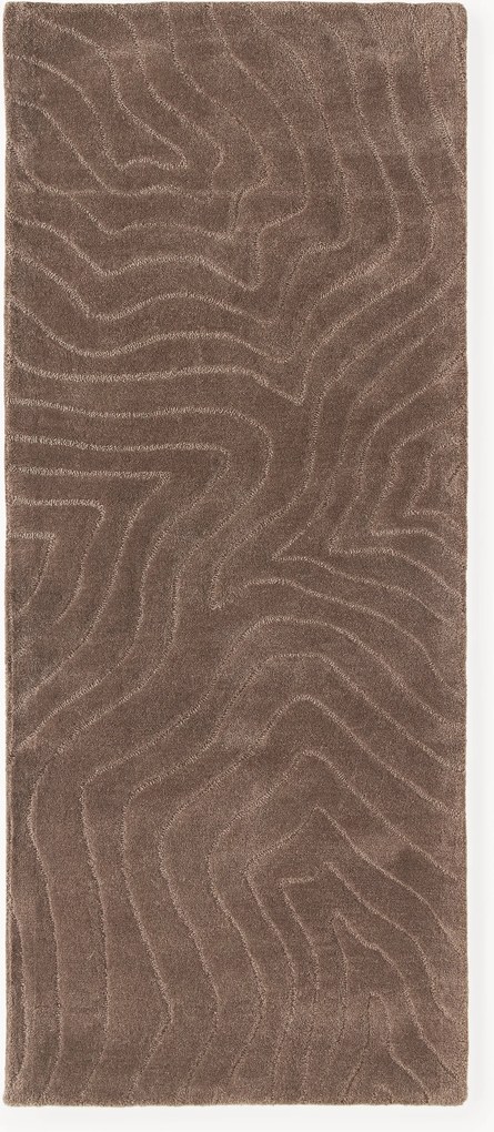 Ručne tuftovaný vlnený behúň Aaron