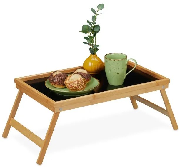Bambusový skladací podnos do postele, RD46367