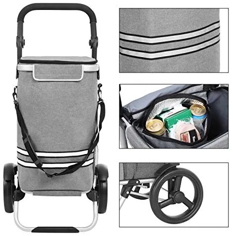 Nákupný vozík SONGMICS KST02GY