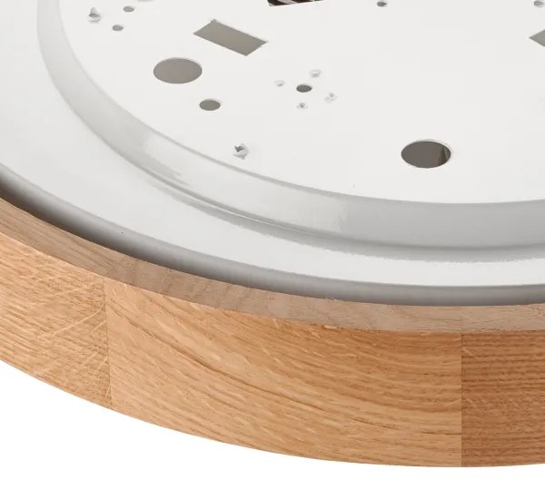 Brilagi - LED Stropné svietidlo CARVALHO SLIM 2xE27/60W/230V dub pr. 37 cm