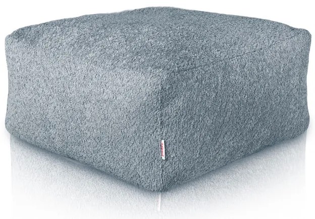 Podnožka Boucle modrá kocka