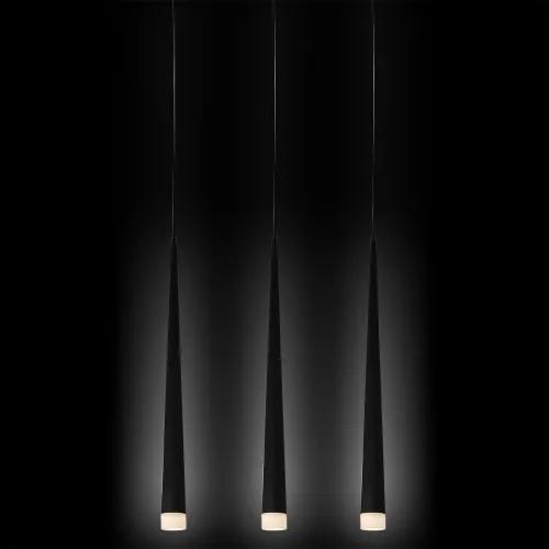 LUXERA Dizajnové závesné osvetlenie EBONY, 3xG9, 33W, čierne