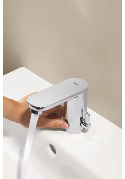 GROHE 36366002 - Elektronická umývadlová batéria GET E, lesklý chróm