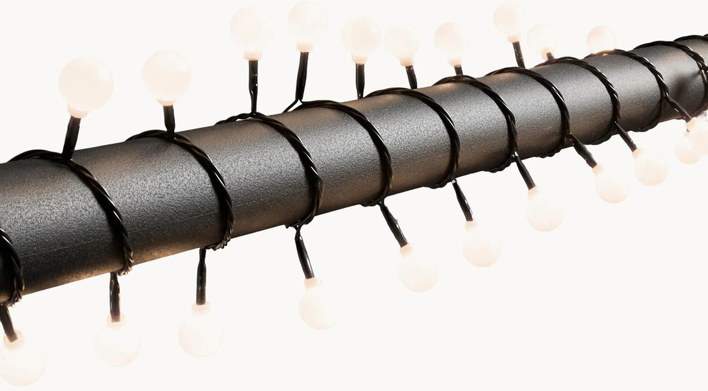 Exteriérová svetelná LED-reťaz Dunya, teplá biela