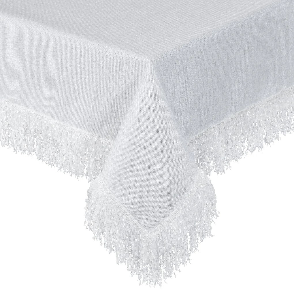 EUROFIRANY OBRUS TINA 140X260 CM BIELY