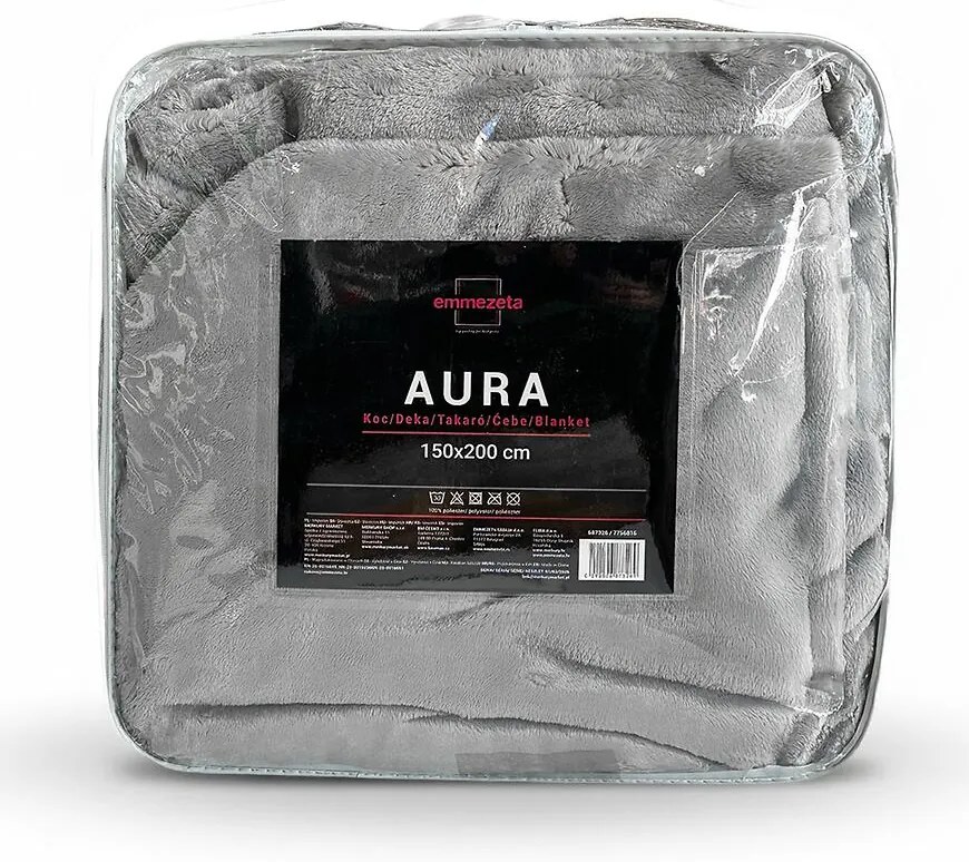 Deka Aura 150x200 cm sivá