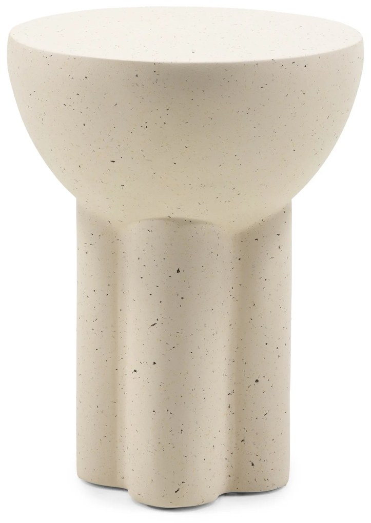 Odkládací stolek Poppa 36 cm béžový